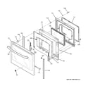GE JB750DJ2BB door diagram