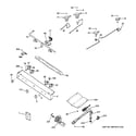 Hotpoint RGB526DEH3WW gas & burner parts diagram