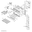 GE JT5500SF2SS upper oven diagram