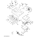 GE PGB920SEF1SS gas & burner parts diagram