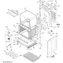 GE JB860EJ2ES lower oven diagram