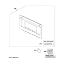 GE ZSC1201J1SS door parts diagram