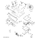GE PGB940SEF2SS gas & burner parts diagram