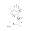 GE JGB650DEF1WW gas & burner parts diagram