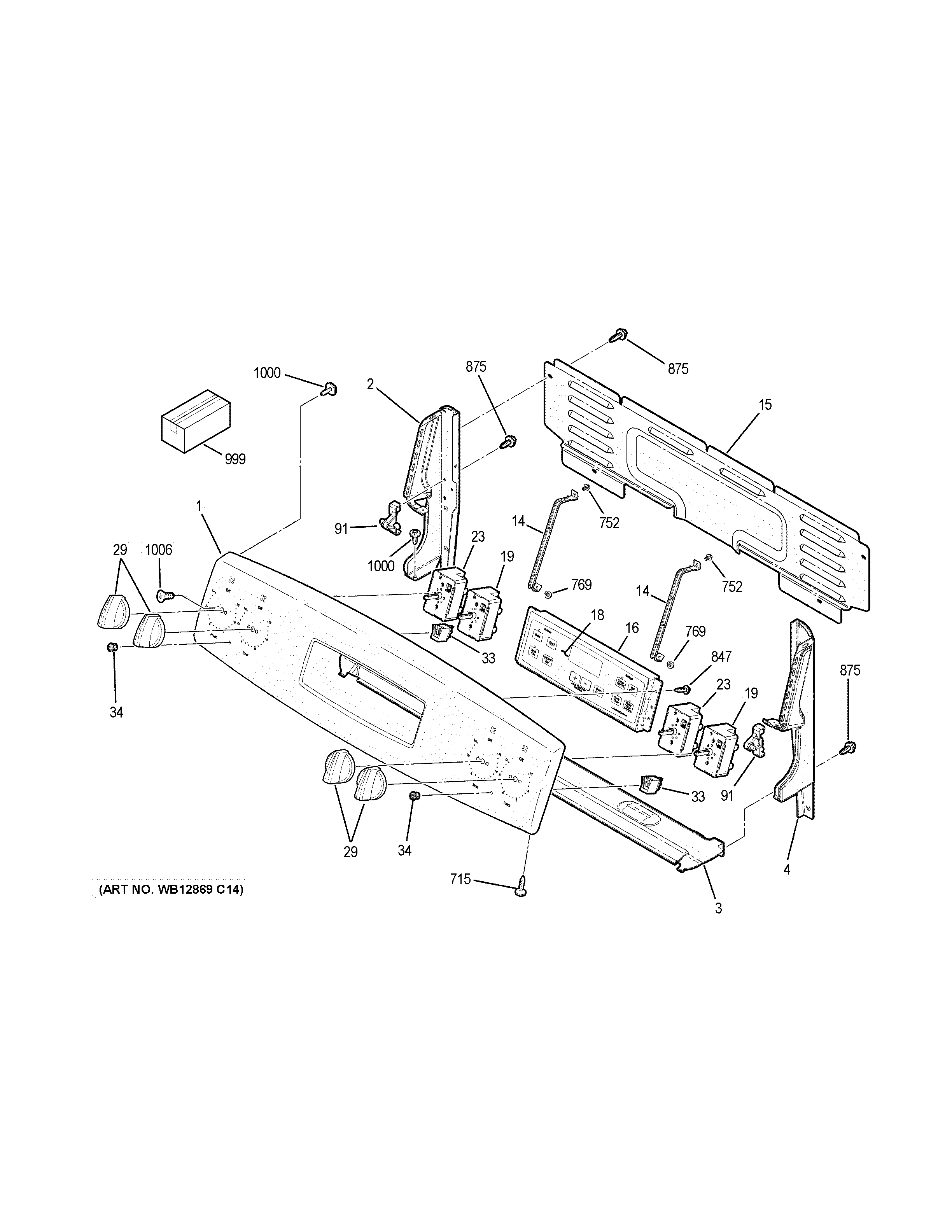 GE JB250RK1SS control panel diagram