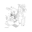 GE JCB865SJ3SS lower oven diagram