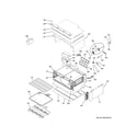 GE PT925DN3BB upper oven diagram