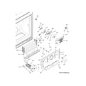 GE GDE23GSHBRSS freezer section diagram