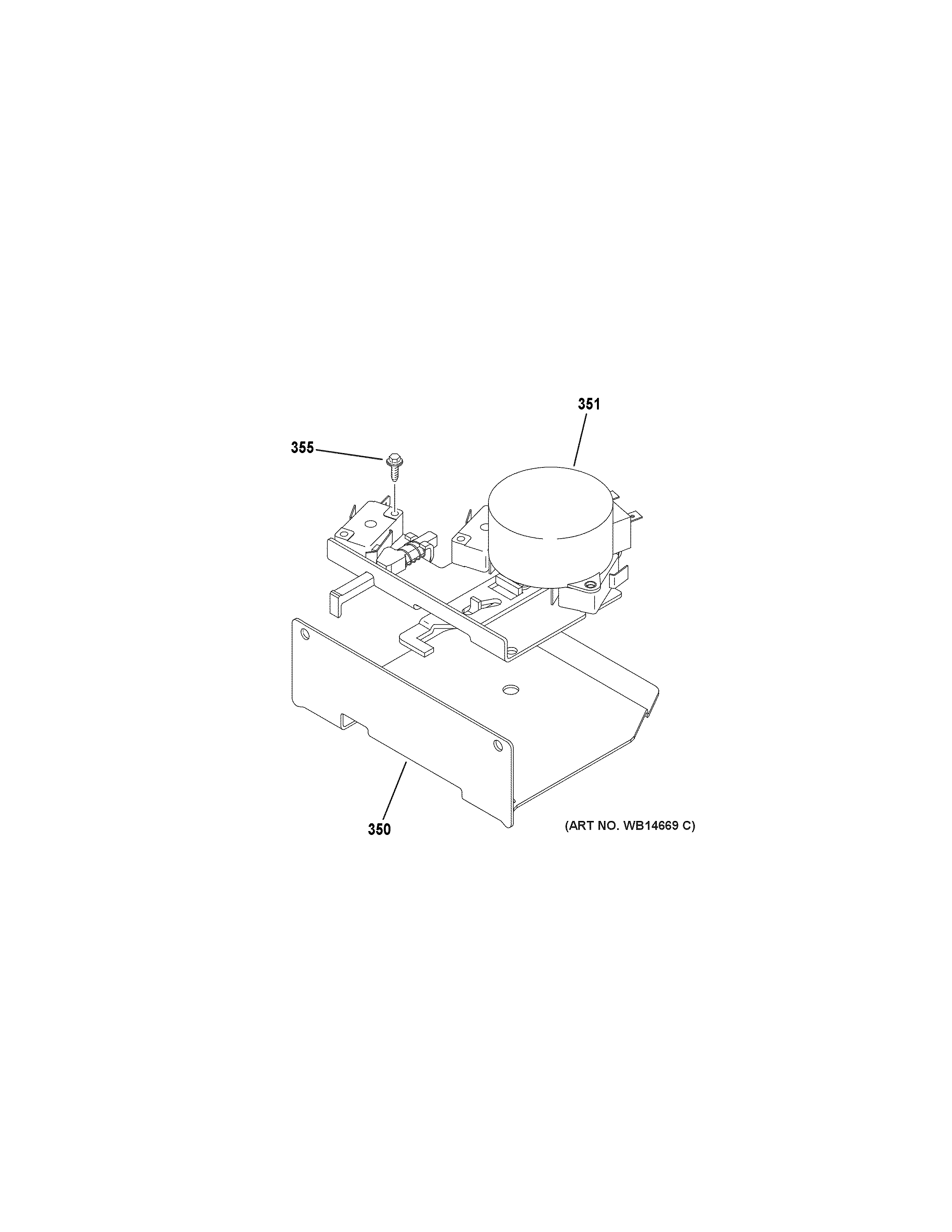 GE ZGP486NRR4SS door lock diagram