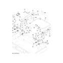 GE ZGU484NGP8SS gas & burner parts diagram