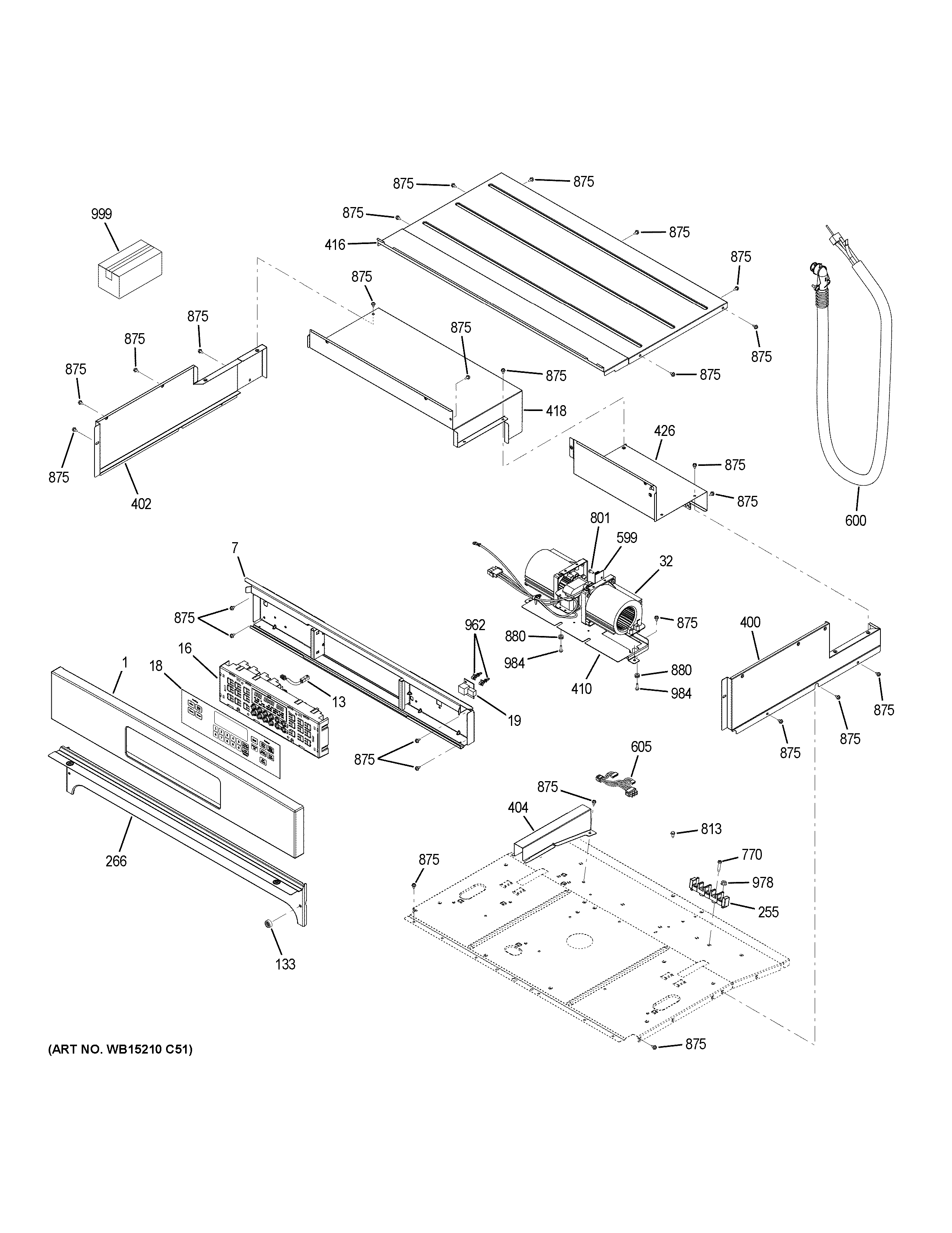 GE JCT3000DF4BB control panel diagram