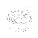 GE JGB860DEJ5WW gas & burner parts diagram