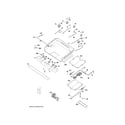 GE JGB650SEF3SS gas & burner parts diagram