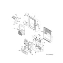 GE CYE22TSHJSS ice maker & dispenser diagram