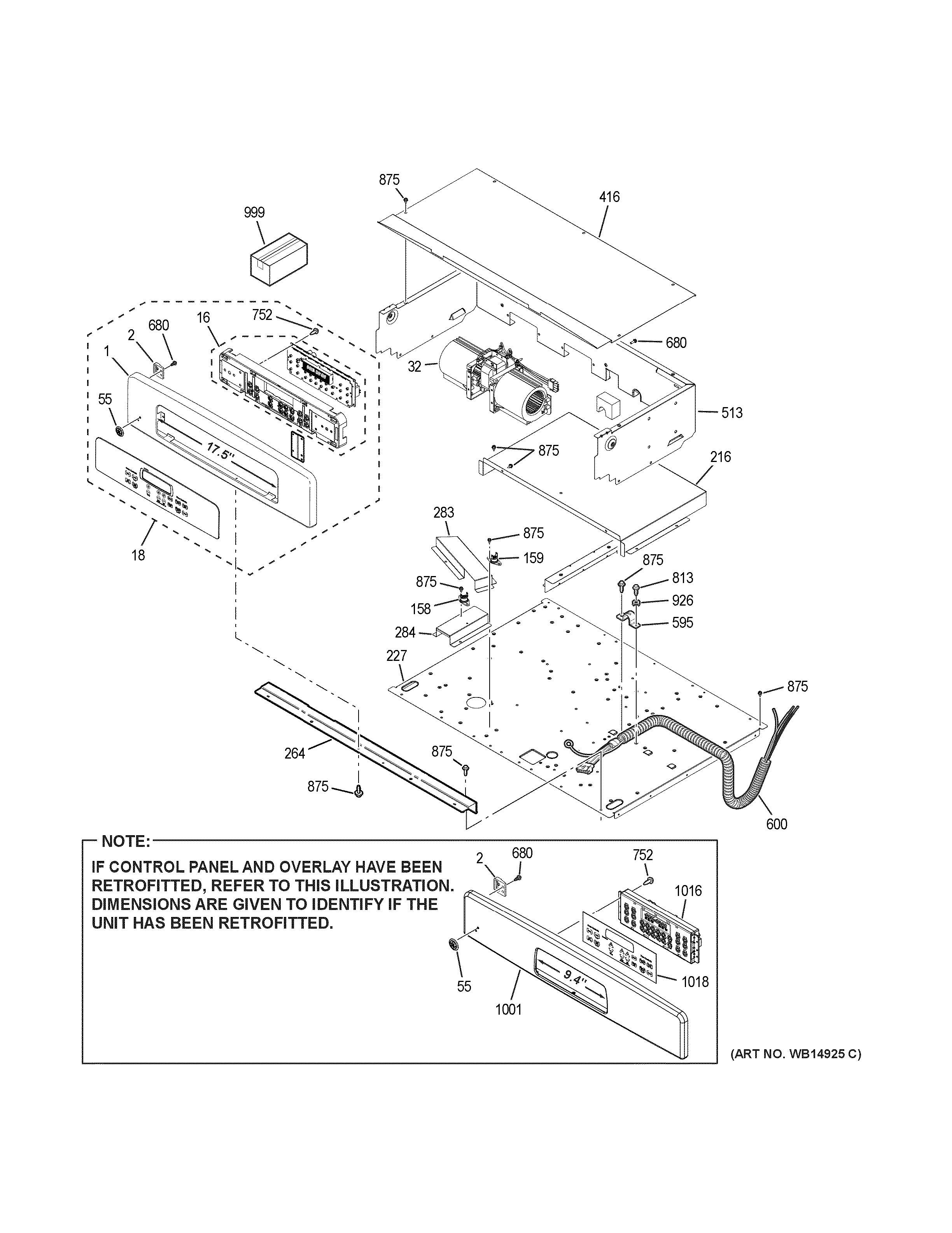 GE JTP30SM1SS control panel diagram