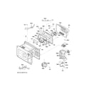 GE PEB9159SF1SS interior parts (1) diagram