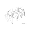 GE PGB960SEJ4SS lower door diagram
