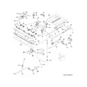 GE PGB980ZEJ4SS gas & burner parts diagram