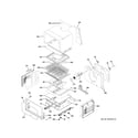 GE PGB980ZEJ4SS lower oven diagram