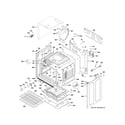 GE JGB720EEJ4ES body parts diagram