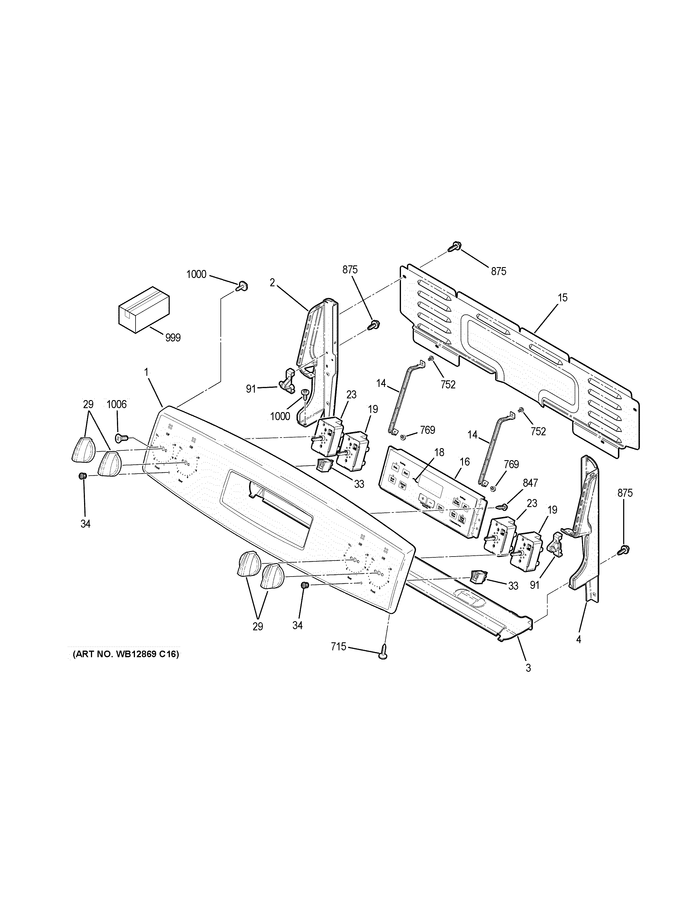 GE JB250DF6BB control panel diagram