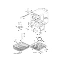 Hotpoint HDA3640R20SA body parts diagram