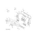 GE JB750DJ4BB control panel diagram