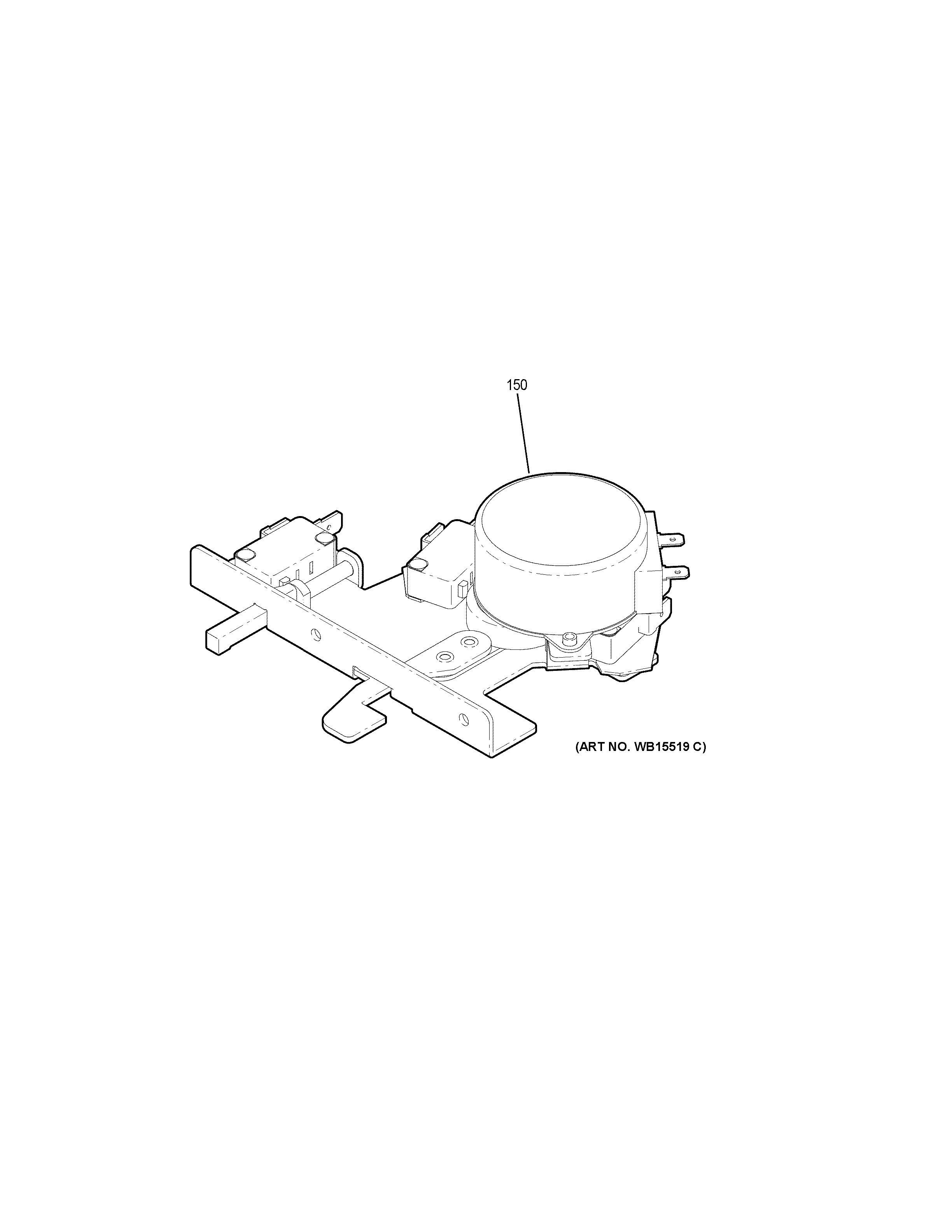 GE PHB920EJ3ES door lock diagram