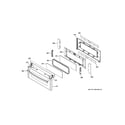 GE PGS950EEF2ES upper door diagram