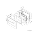 GE JK3800SH3SS door diagram