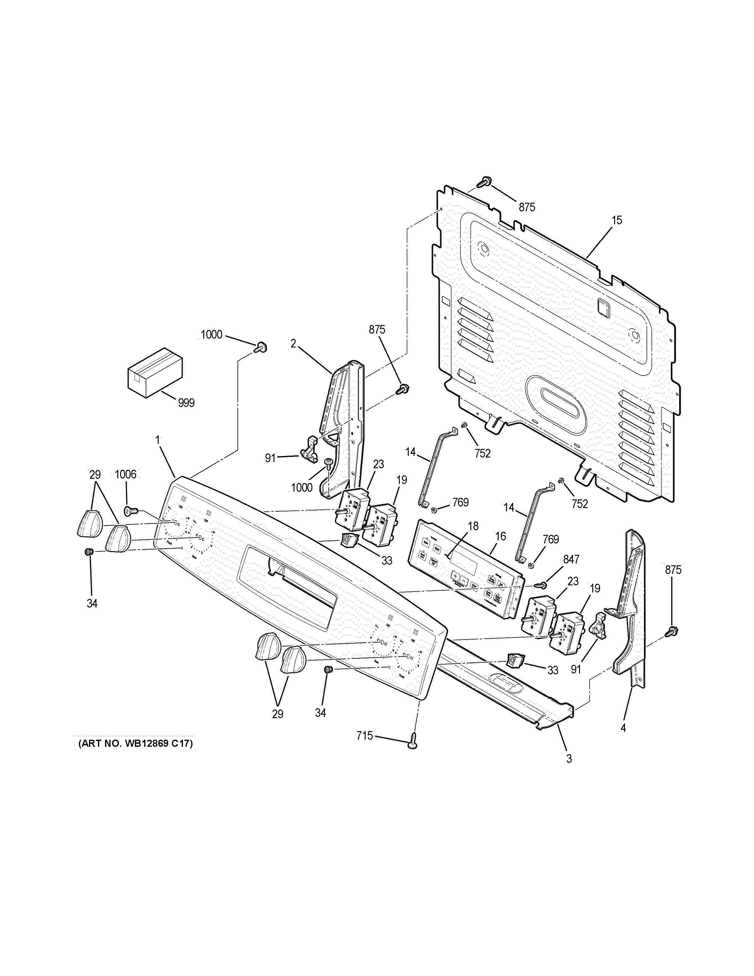 GE JB250DF7CC control panel diagram