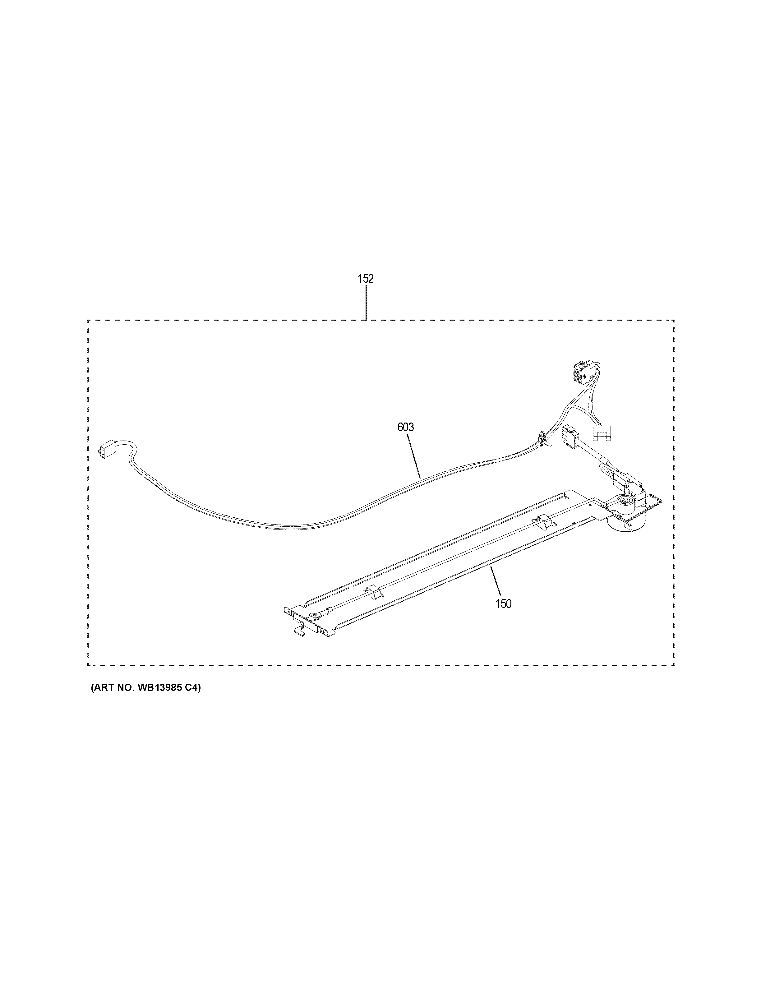 GE PB960FJ4DS door lock diagram