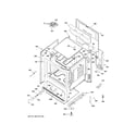 GE JB255RK4SS body parts diagram