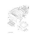 GE JB255RK4SS door & drawer parts diagram