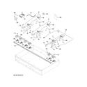 GE CGU366SEH2SS gas & burner parts diagram