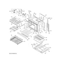 GE CT9550SH5SS lower oven diagram
