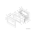GE CT9550EK4DS lower door diagram