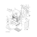 GE JB860BJ6TS lower oven diagram