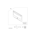 GE PSB9100EF3ES door parts diagram