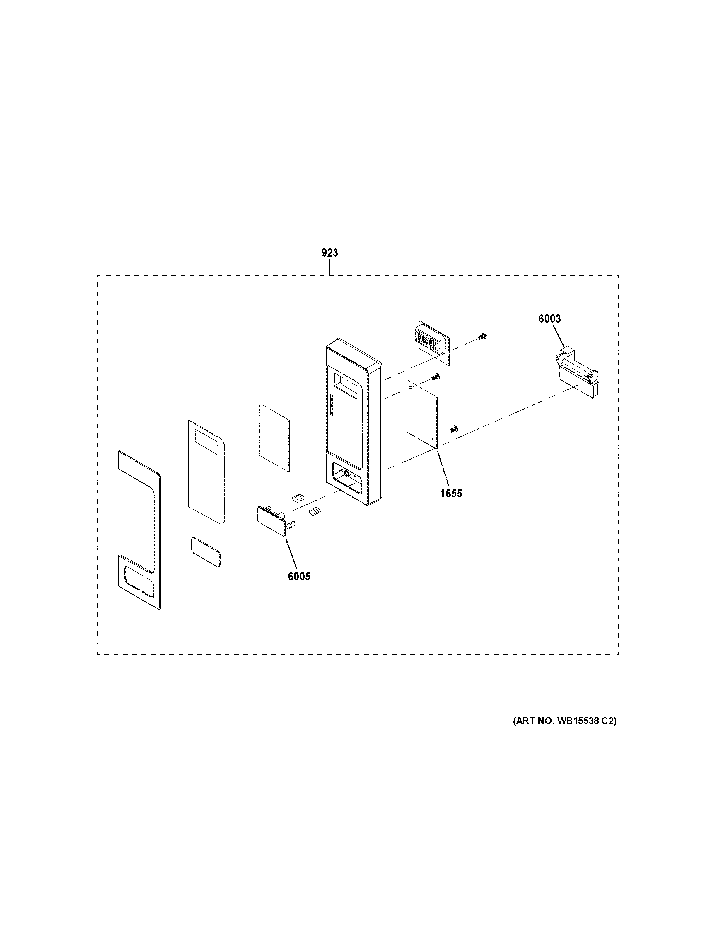 GE ZES1227SL1SS control parts diagram
