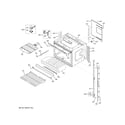 GE JK5500DF6BB upper oven diagram
