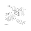 GE JK5500DF6BB lower oven diagram