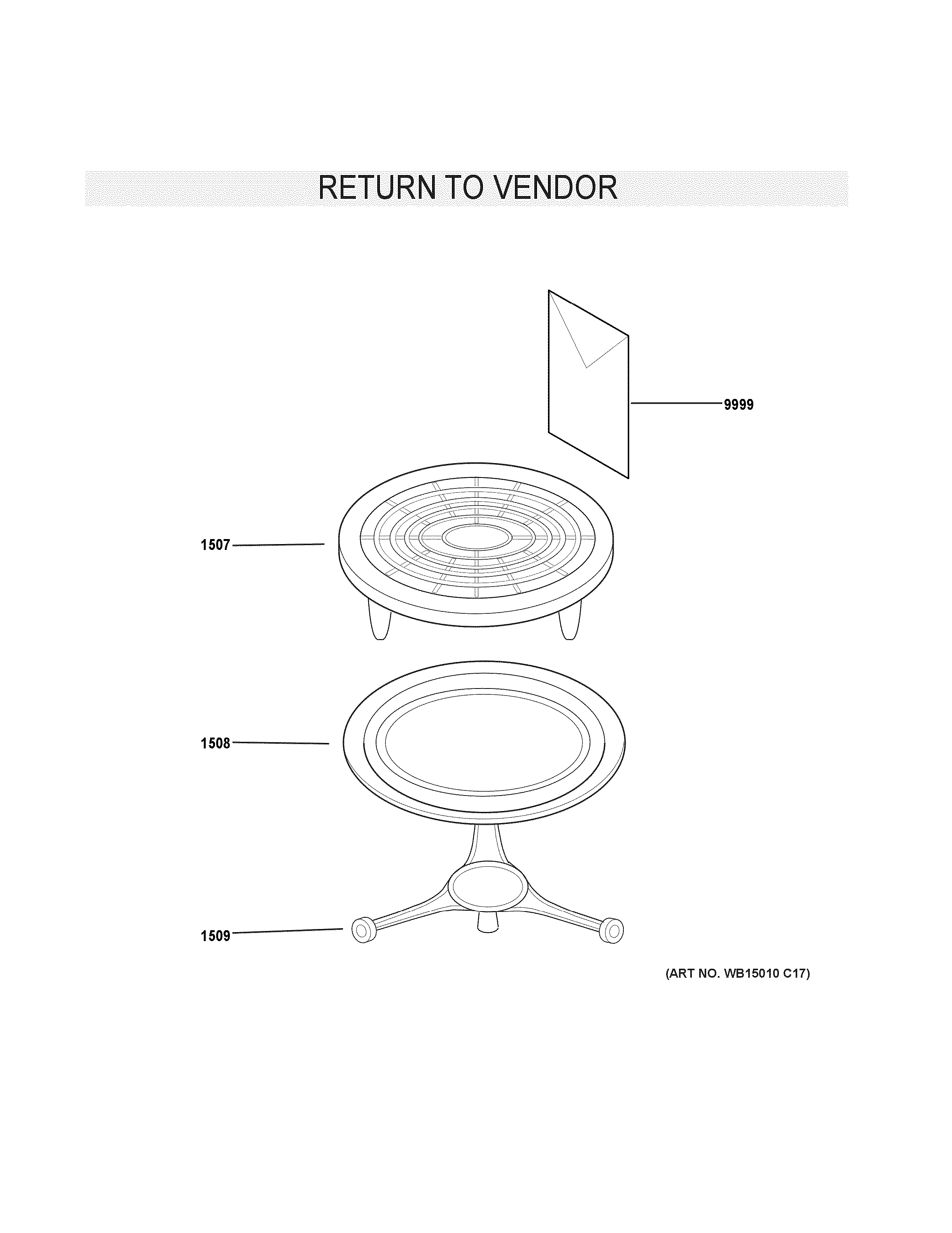 GE JES1039WJ01 microwave diagram