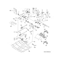 GE PGS930FEL2DS gas & burner parts diagram