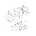 GE PGS930BEL2TS door & drawer parts diagram