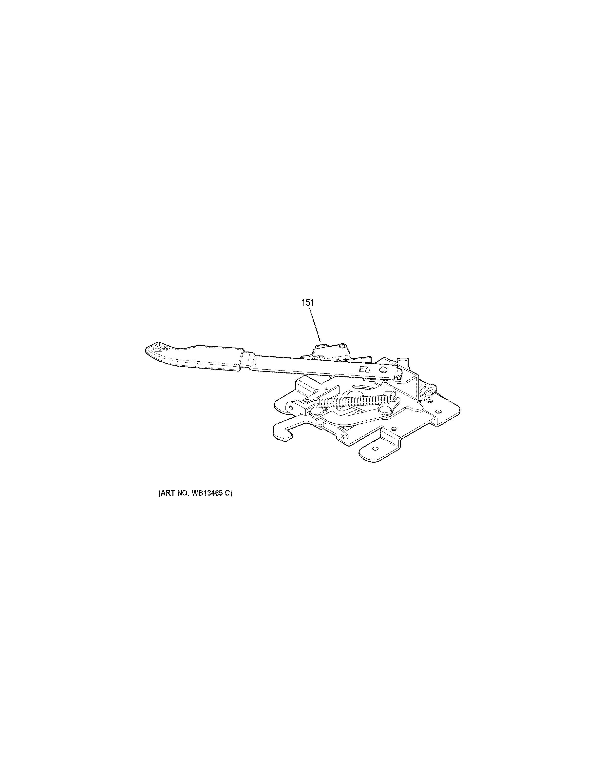 GE JBP77SM1SS door lock diagram