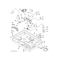 GE PGP953DET1BB gas & burner parts diagram