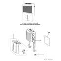 GE ADEW50LY dehumidifier diagram