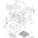 GE JT952BF8BB lower oven diagram