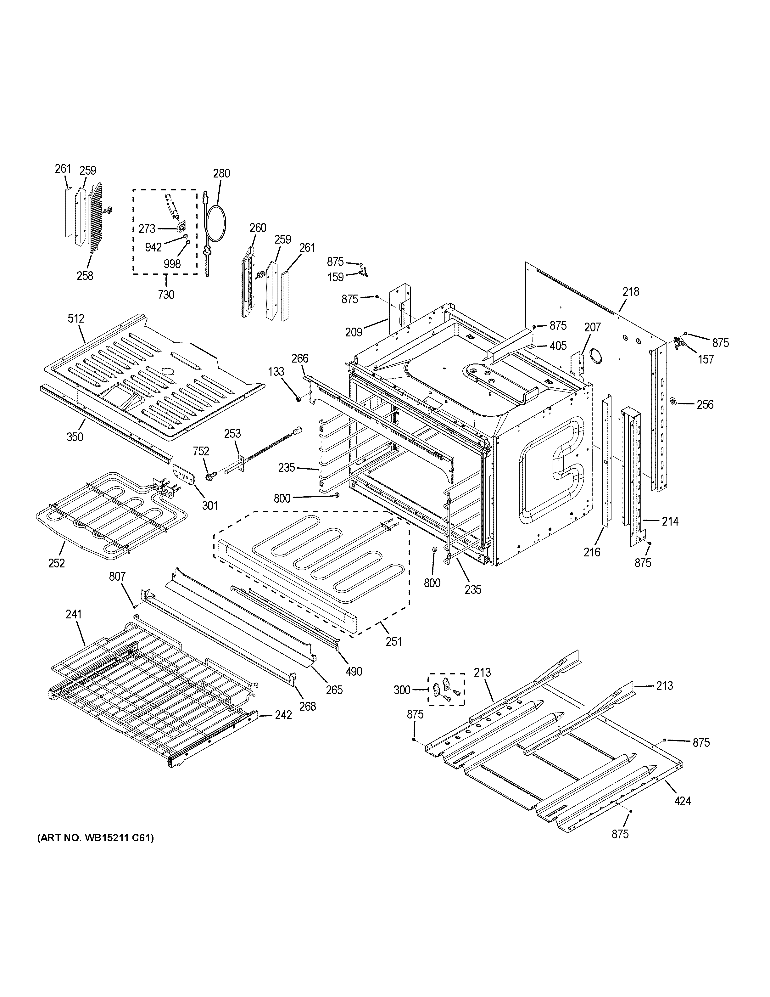 GE ZET2PH2SS lower oven diagram